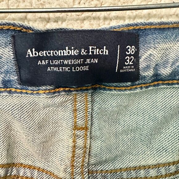 Abercrombie & Fitch Lightweight Jean Athletic‎ Loose 38X32 - Picture 8 of 16
